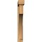 Ekena Millwork Westlake Block Rough Sawn Bracket w/ Offset Brace, Western Red Cedar, 6"W x 40"D x 44"H BKT0604X40X44WTL05RWR - alternate 3